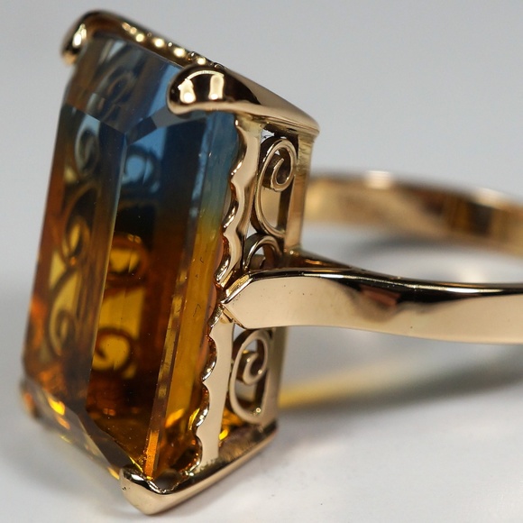 RNG Jewelry - 14KY gold & Ametrine Custom made ring